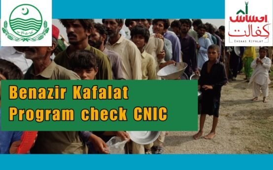 Benazir Kafalat Program check CNIC