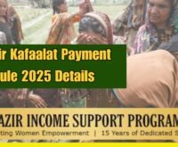 Benazir Kafaalat Payment Schedule 2025 Details