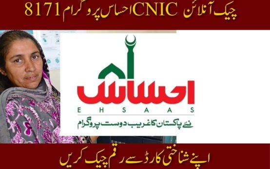 8171 Ehsaas Program CNIC Check Online