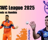 Netherlands vs Namibia ICC CWC League 2025