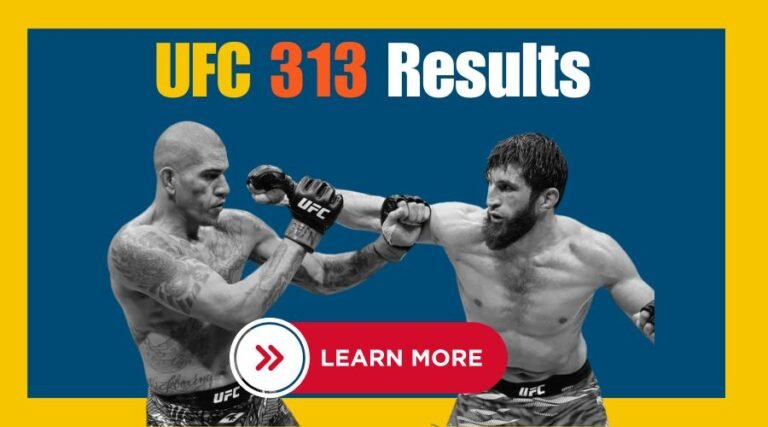 UFC 313 Results: A Night of Thrills